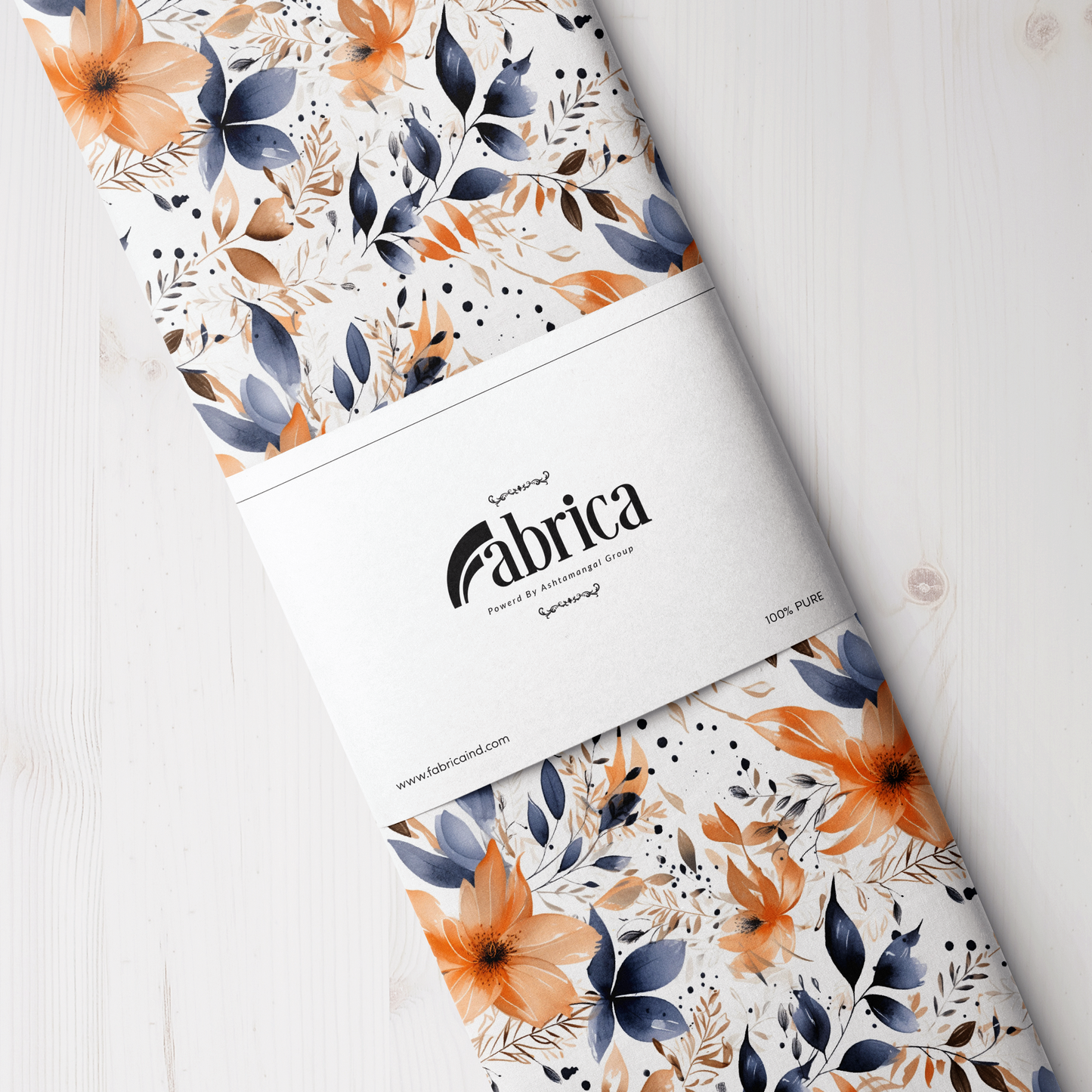 Watercolor Spring Vibe pattern Digital Printed Fabric