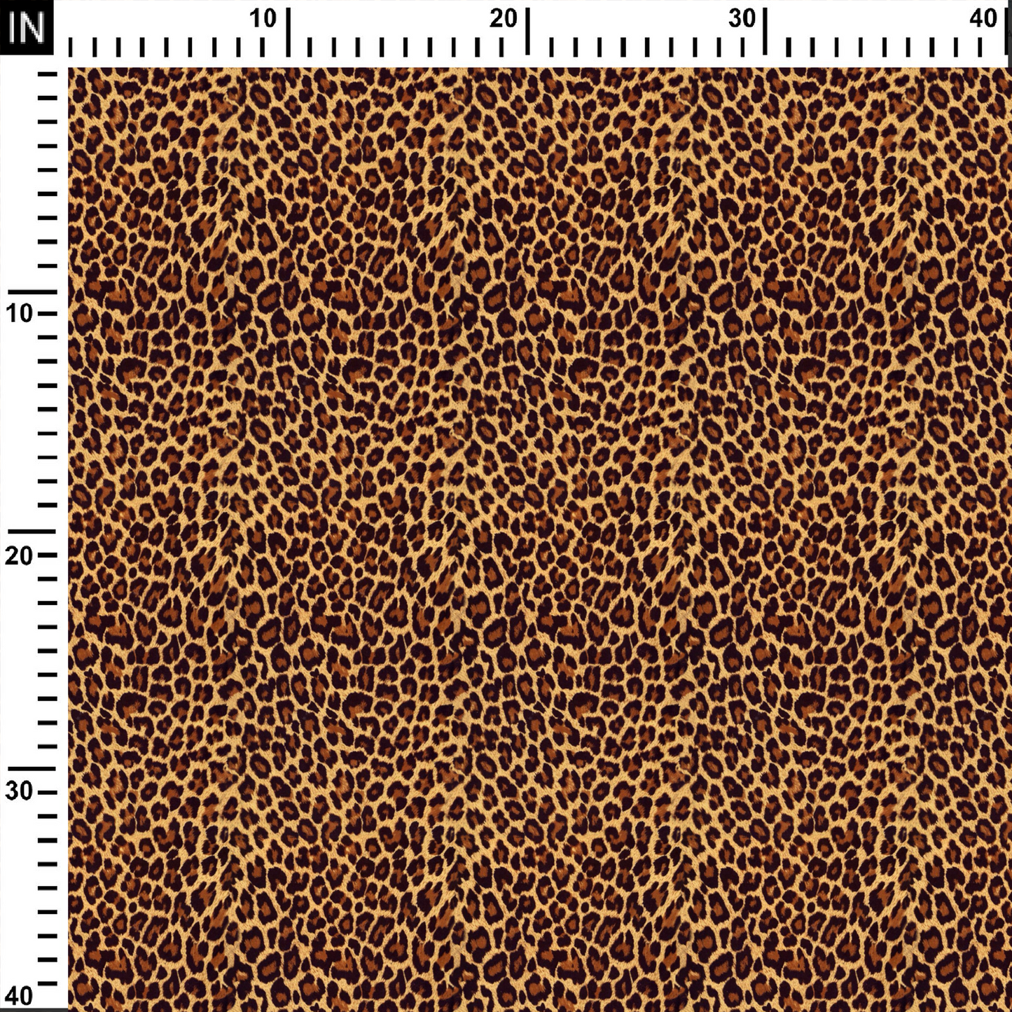 Leopard Pattern Digital Printed Fabric