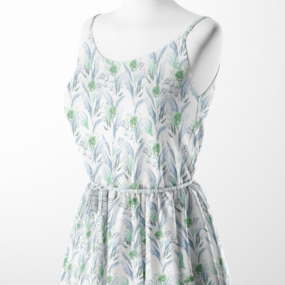 Leaf Press Digital Printed Fabric