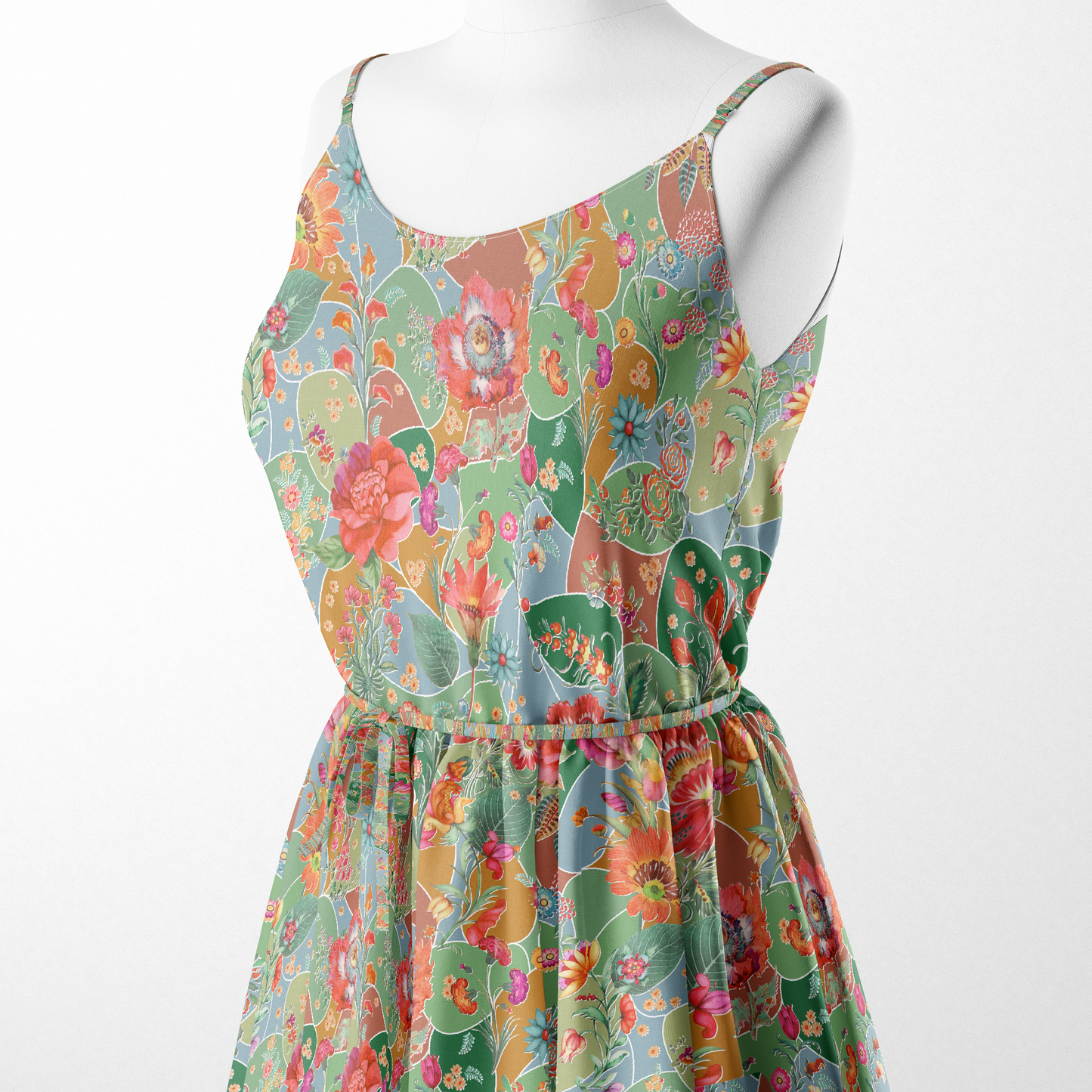 Little Magnolia Digital Printed Fabric