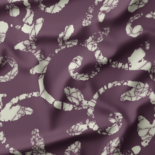 Luxe Batik Majesty Digital Printed Fabric