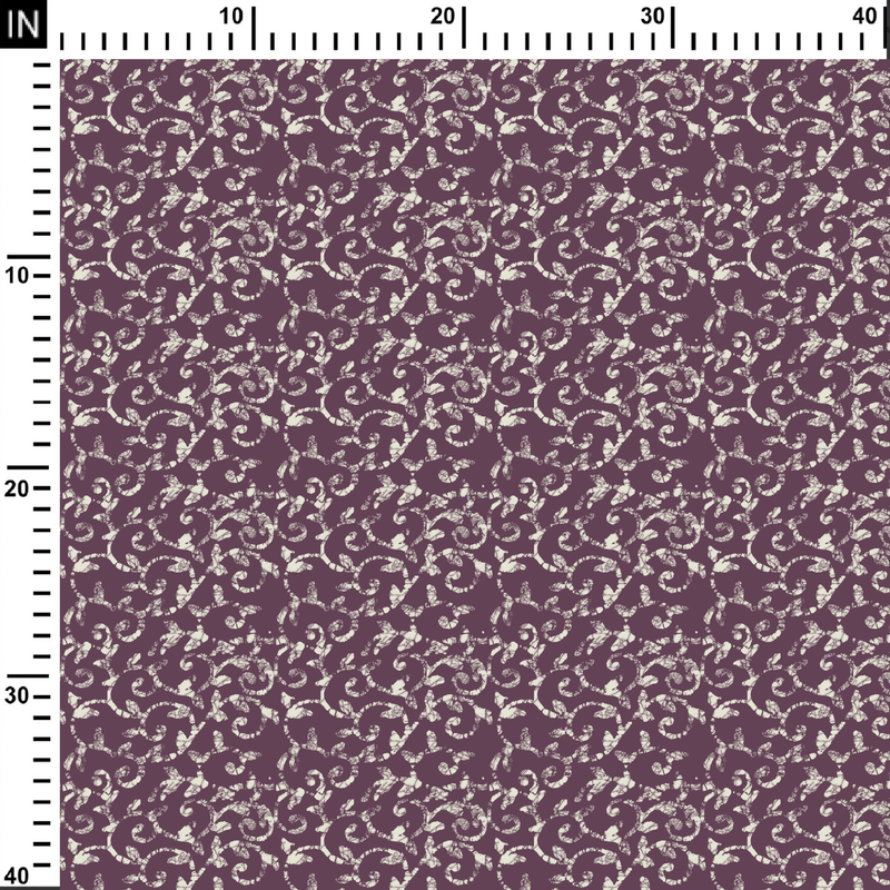 Luxe Batik Majesty Digital Printed Fabric