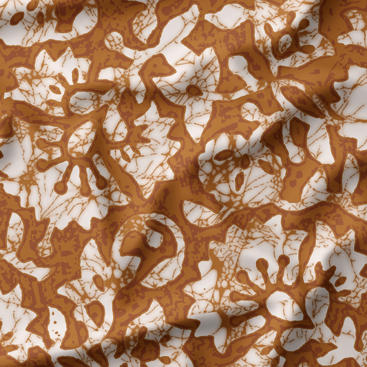 Grandeur Batik Ensemble Digital Printed Fabric