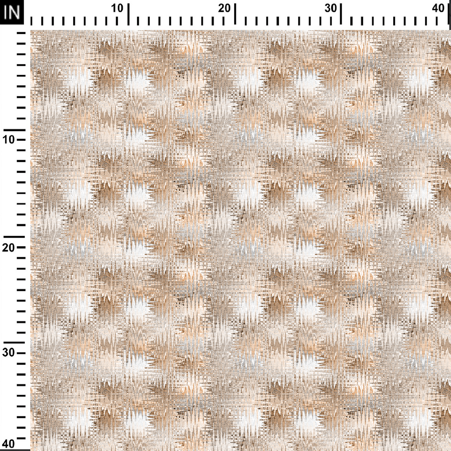 Exquisite Batik Affluence Digital Printed Fabric