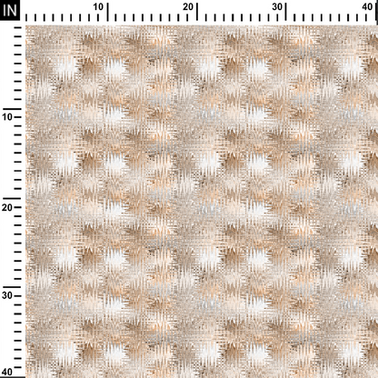 Exquisite Batik Affluence Digital Printed Fabric