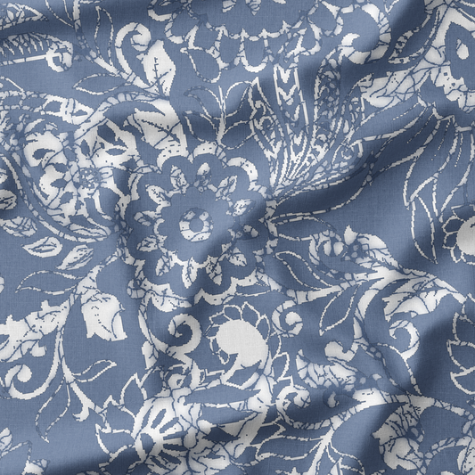 Eminent Batik Regalia Digital Printed Fabric