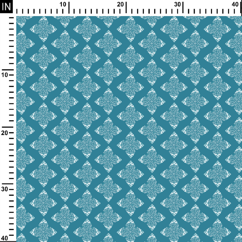 Sumptuous Batik Couture Digital Printed Fabric