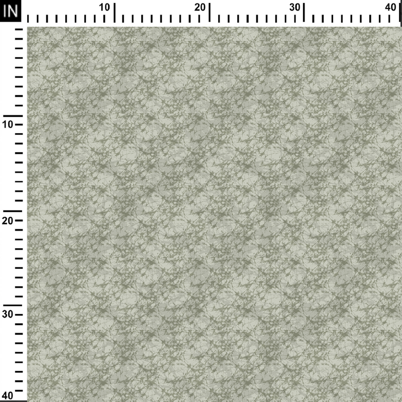 Stately Batik Manor Digital Printed Fabric